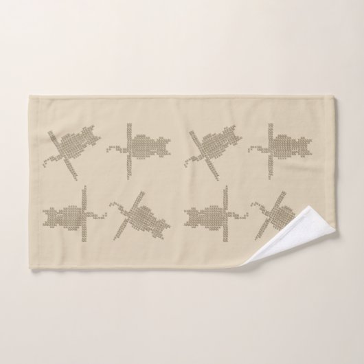 Schattigee Funny Cats Badhanddoek Set Bad Handdoek (Handdoek)