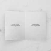 Schattigee Funny Dog Werken als een Doctor Gevouwe Bedankkaart (Binnen)