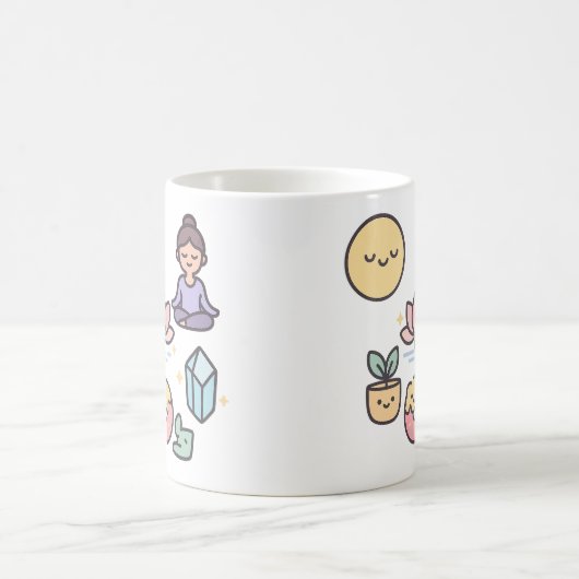 Schattigee Funny Food & Cat Mok (Center)