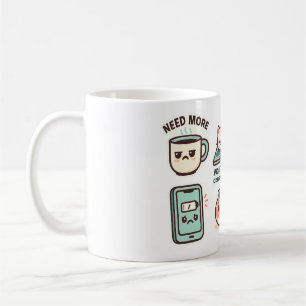 Schattigee Funny Food & Cat Mok