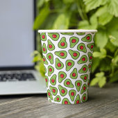 Schattigee Funny Green Avocados Zomerijs Papieren Bekers