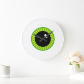 Schattigee Funny Green Eyeball Grote Klok (Huis)