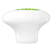 Schattigee Funny Green Eyeball Keramische Knop (Zijkant)