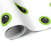 Schattigee Funny Green Eyes Cadeaupapier (Rol Hoek)