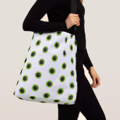 Schattigee Funny Green Eyes Crossbody Tas (Dichtbij)