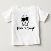 Schattigee Funny Skull Halloween Shirt (Voorkant)