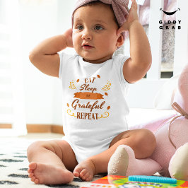 Schattigee Funny Thanksgiving Vakantie Quote Romper