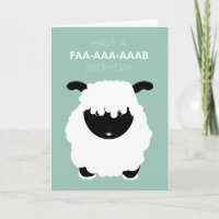 Schattigee Funny Wallis Zwarte Knoop Schaap Fab Ve