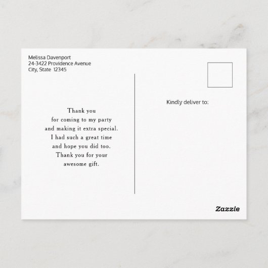 Schattigee Furry Fox op Blue Grunge Achtergrond Be Briefkaart (Achterkant)