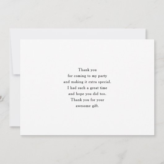 Schattigee Furry Fox op Blue Grunge Achtergrond Bedankkaart (Achterkant)