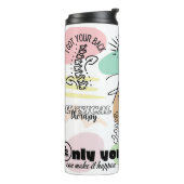 Schattigee fysiotherapie/therapeut thermosbeker (Gedraaid links)