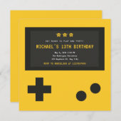 Schattigee gaming console stijl kinderen Verjaarda Kaart (Voorkant / Achterkant)