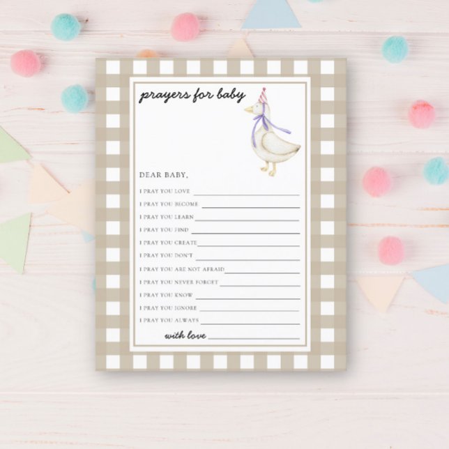 Schattigee gans - Feestspel | Gebed voor baby (Creator heeft geüpload)