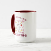 Schattigee Gans Terug naar School Koffie Mok Teach (Voorkant links)