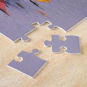 Schattigee geanimeerde Halloween Witch, Jack-O-Lan Legpuzzel (Zijkant)