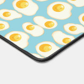 Schattigee gebakken eieren bureaumat (Hoek)