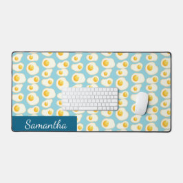 Schattigee gebakken eieren bureaumat