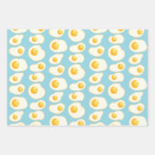 Schattigee gebakken eieren inpakpapier vel (Voorkant 2)