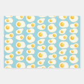 Schattigee gebakken eieren inpakpapier vel (Voorkant)