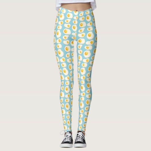 Schattigee gebakken eieren leggings (Voorkant)