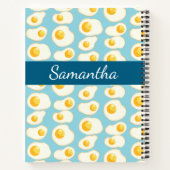 Schattigee gebakken eieren notitieboek (Achterkant)