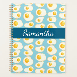 Schattigee gebakken eieren planner
