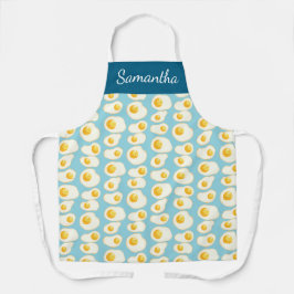 Schattigee gebakken eieren schort