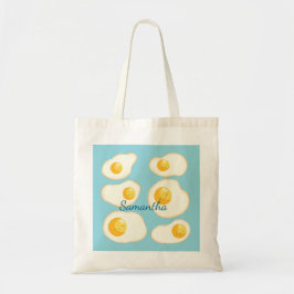Schattigee gebakken eieren tote bag