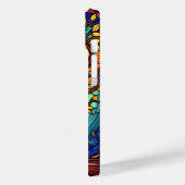 Schattigee gebrandschilderde glasboom van het leve Case-Mate iPhone case (Achterkant / Links)