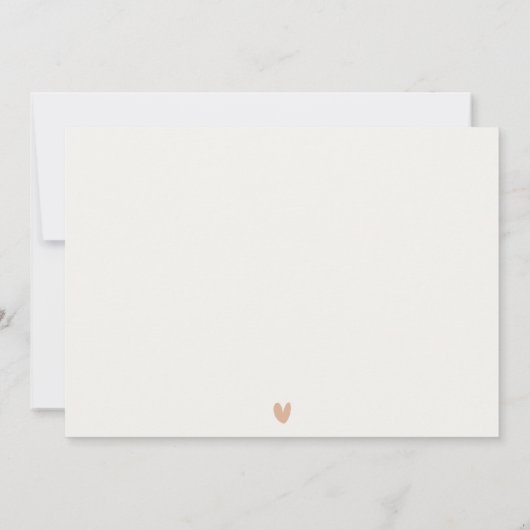 Schattigee gedempte Teddy heteluchtballon Kids Ver Notitiekaartje (Achterkant)