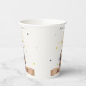 Schattigee gedempte Teddy heteluchtballon Kids Ver Papieren Bekers (Links)