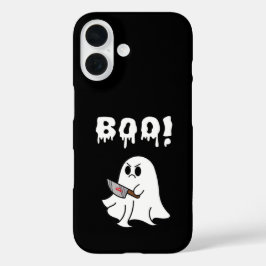 Schattigee geest "Boe!" Halloween iPhone case