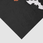 Schattigee geest Drink ijskoffie Halloween Tissuepapier (Detail)