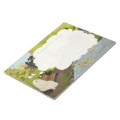 Schattigee geest - Duck vijverzomer Notitieblok (Schuin)