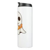 Schattigee geest en kat, Gift Halloween Classic T- Thermosbeker (Geroteerd rechts)