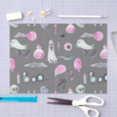 Schattigee geest en vleermuizen tissuepapier (Craft)