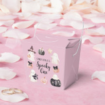 Schattigee geest Halloween meisje 1e verjaardagsfe