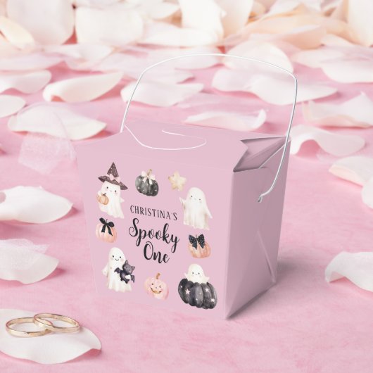 Schattigee geest Halloween meisje 1e verjaardagsfe Bedankdoosjes (Huwelijk)