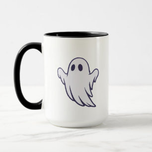Schattigee geest Halloween Mok Design