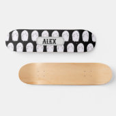 Schattigee geest Halloween personaliseren Persoonlijk Skateboard (Horizontaal)