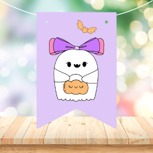 Schattigee geest Happy Halloween Bunting Flags Vlaggetjes