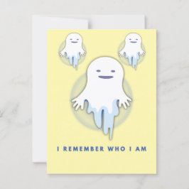 Schattigee geest - Ik herinner me wie ik ben Briefkaart