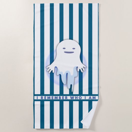 Schattigee geest – Ik herinner me wie ik ben Strandlaken (Voorkant)