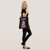 Schattigee geest "Lees meer boeken" Grappig Hallow Tote Bag (Op model)
