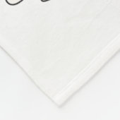 Schattigee geest lezen boeken grappige Halloween b Fleece Deken (Hoek)