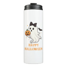 Schattigee geest met boog en pompoen | Halloween