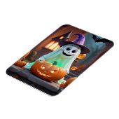 Schattigee geest met Halloween pompoenen Magneet (Linkerzijde)