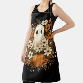 Schattigee geest met pompoen en Herfst bloesems - Schort (Insitu)