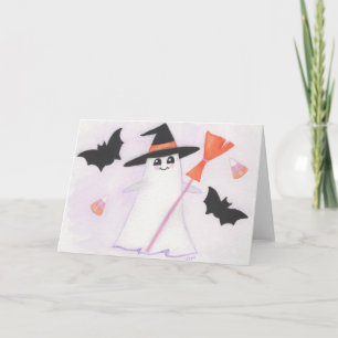 Schattigee geest met vleermuizen en snoep kaart