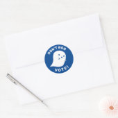 Schattigee geest niet boe, stem! Sticker (Envelop)